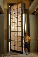 Cast Mural Door by Dan Dailey