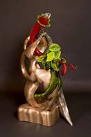 Botanical Scales for A Horn Flower by Ginny Ruffner